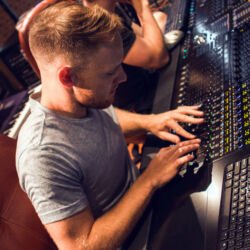 Mitchell Kilpatrick, mixing The Roosevelts Mitchell Kilpatrick - TRC Studios