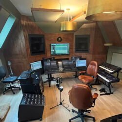 Studio Five control room from booth landing